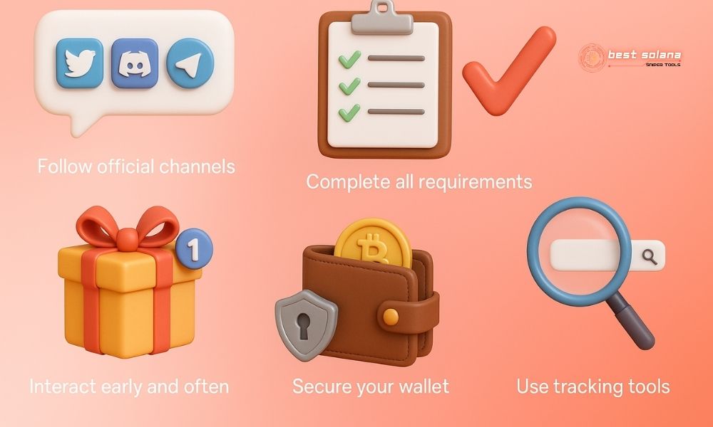 How to maximize your chances of getting high value crypto airdrops?