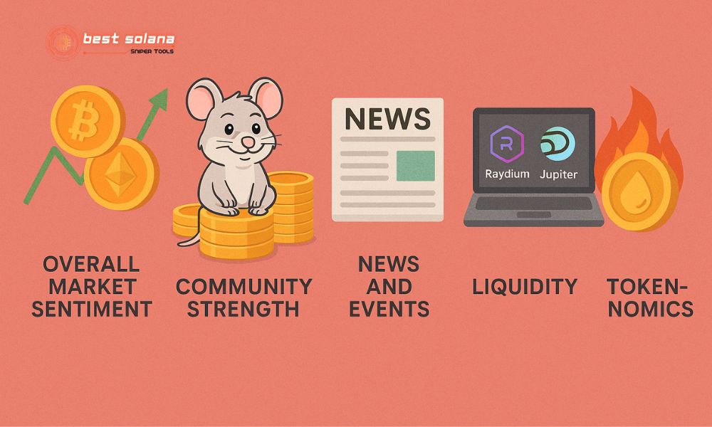 Factors affecting the Rato meme coin price today