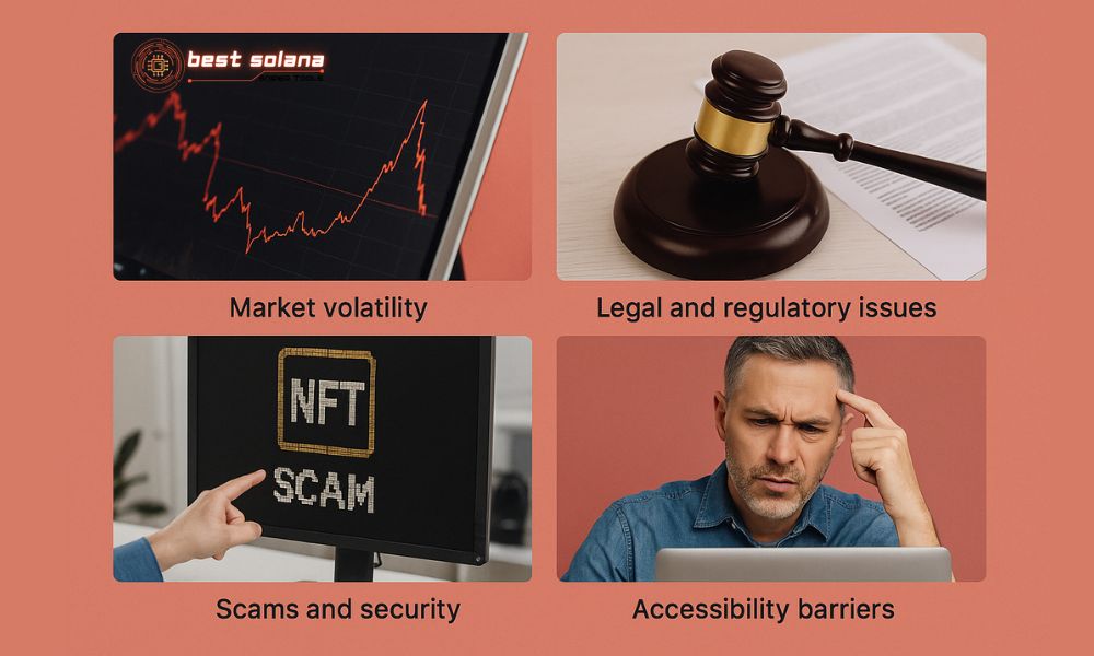 Potential challenges in the NFT art market in 2025