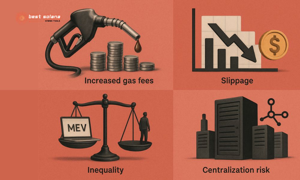 What is a MEV bot disadvantages